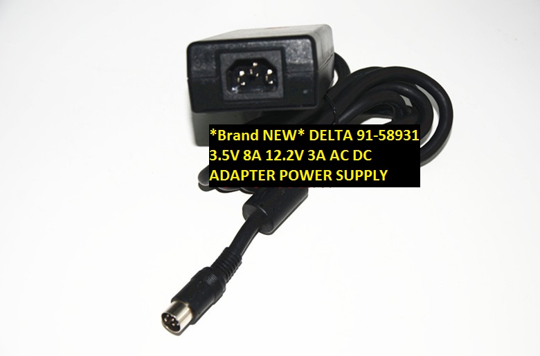 *Brand NEW* DELTA 91-58931 3.5V 8A 12.2V 3A AC DC ADAPTER POWER SUPPLY
